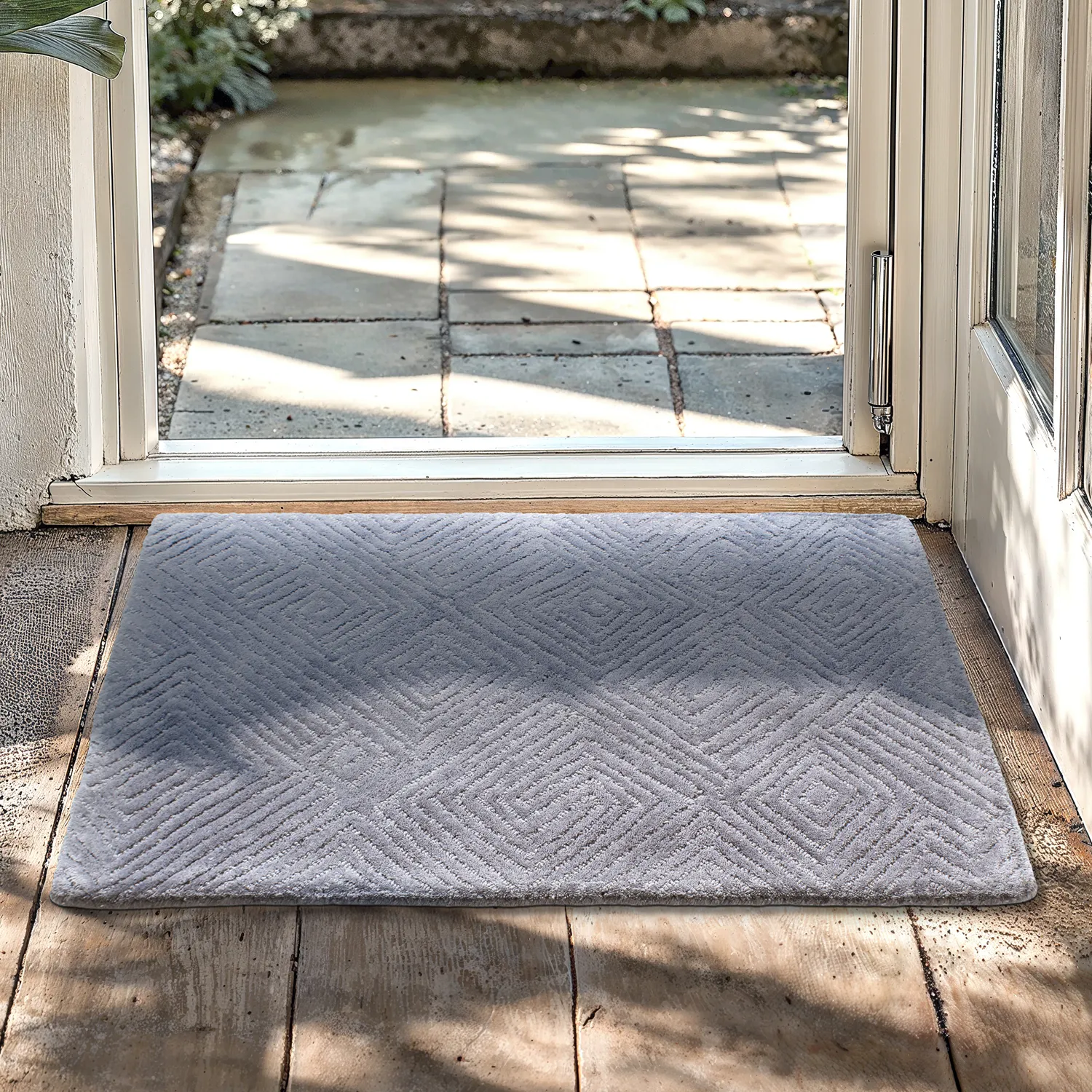 Dørmåtte - Nevena (blå)