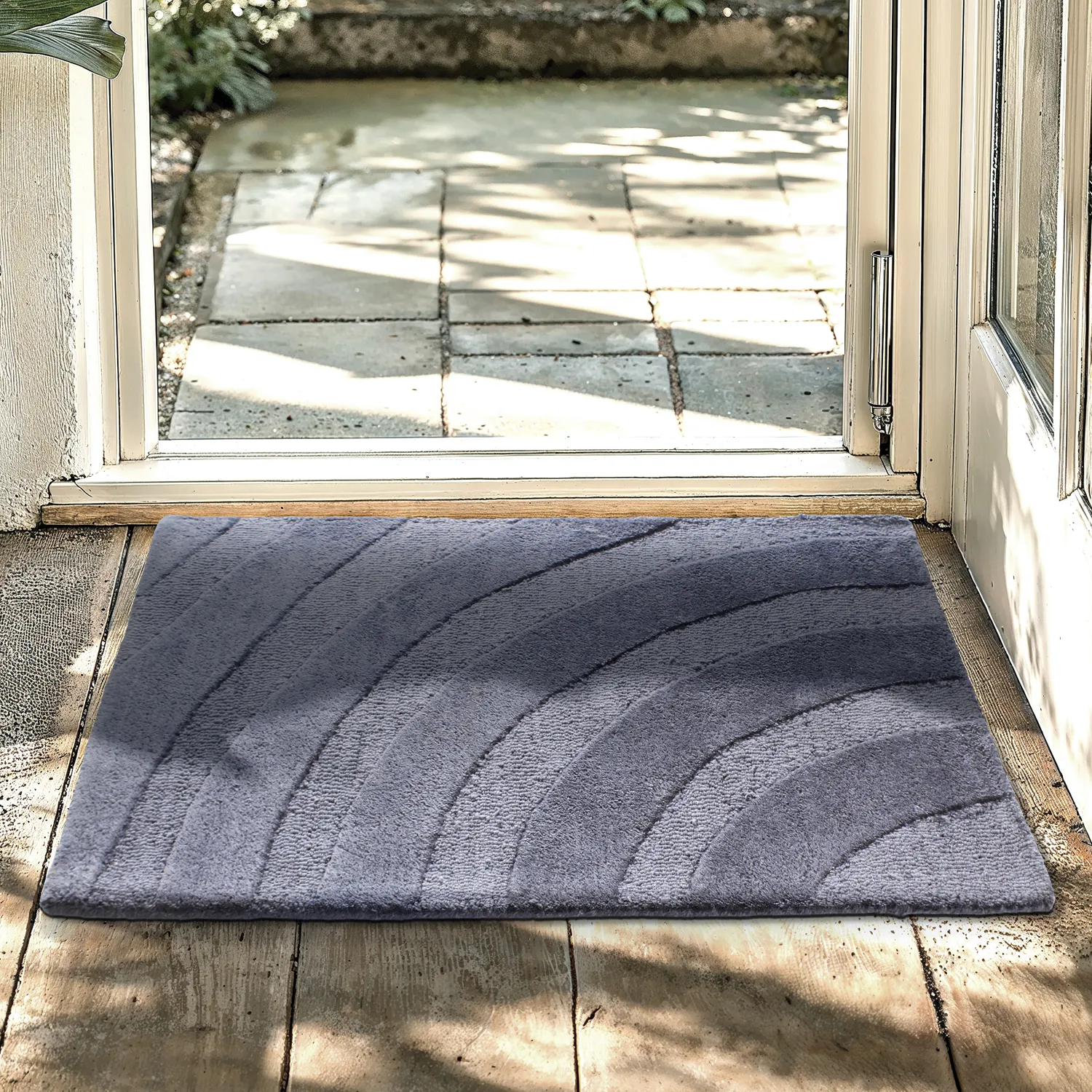 Dørmåtte - Tielo (blå)