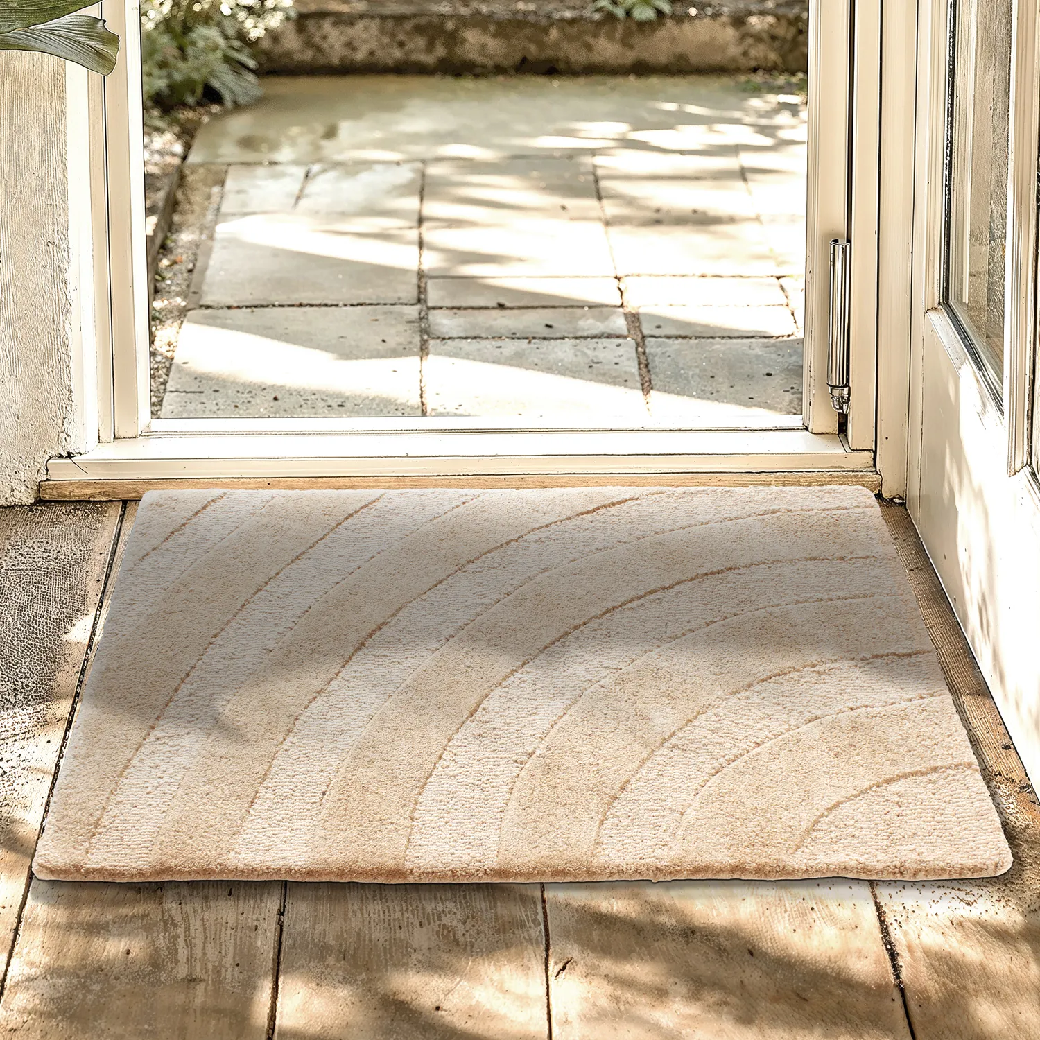 Dørmåtte - Tielo (greige)