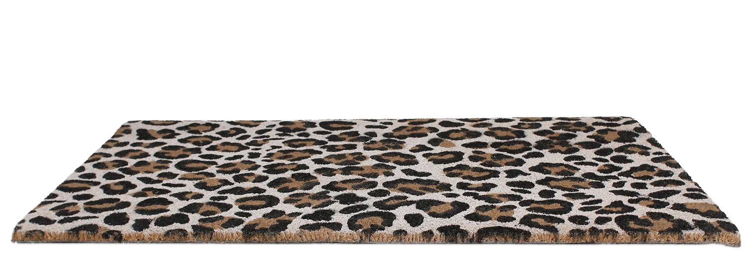 Dørmåtte - Leo (svart/hvid)