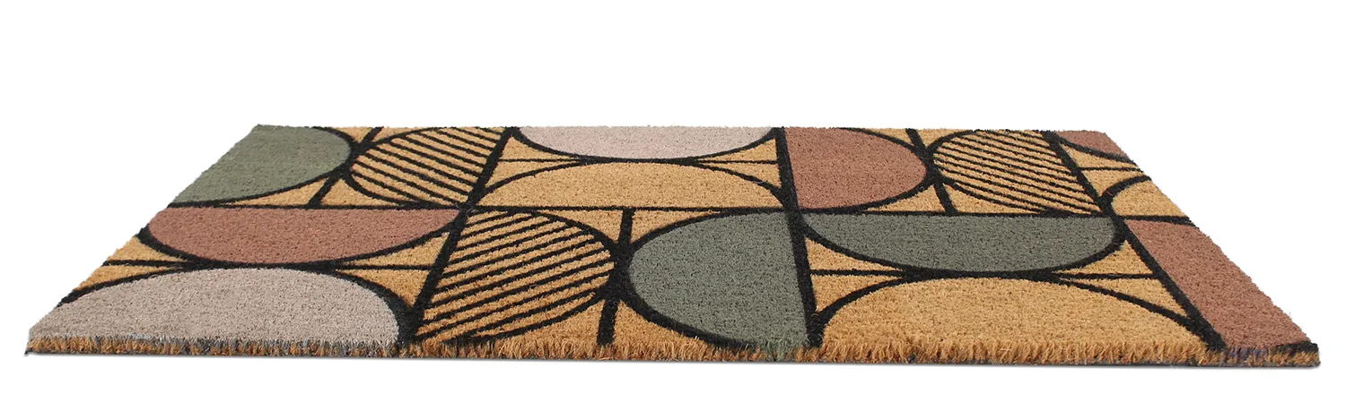 Dørmåtte - Loreen (lyserød)