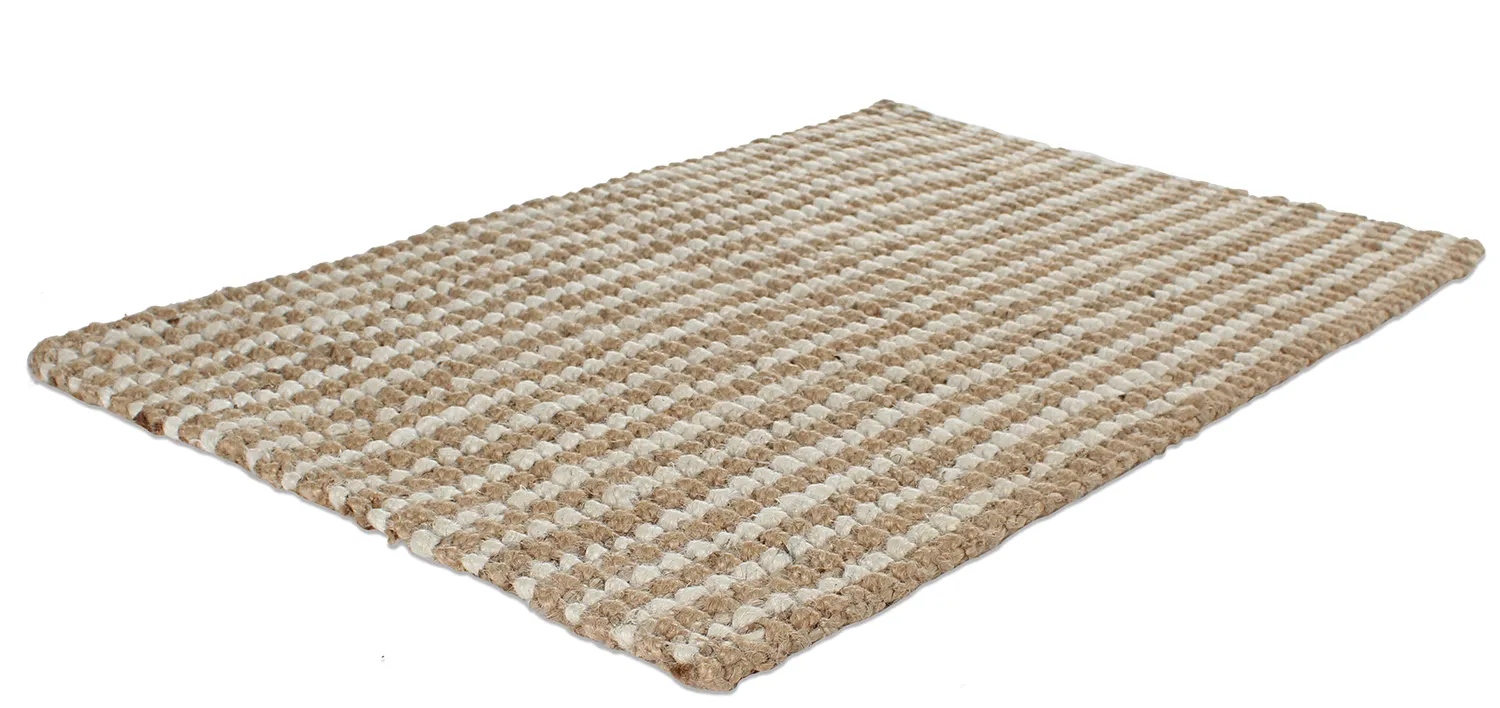 Dørmåtte - Skylar (natur/hvid)
