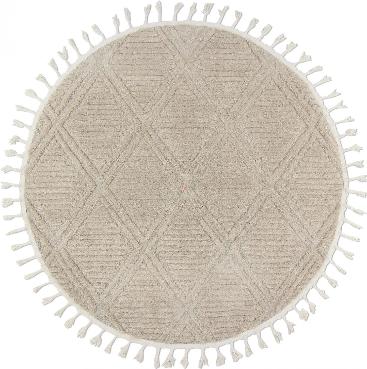 Runde tæpper - Dover (beige)