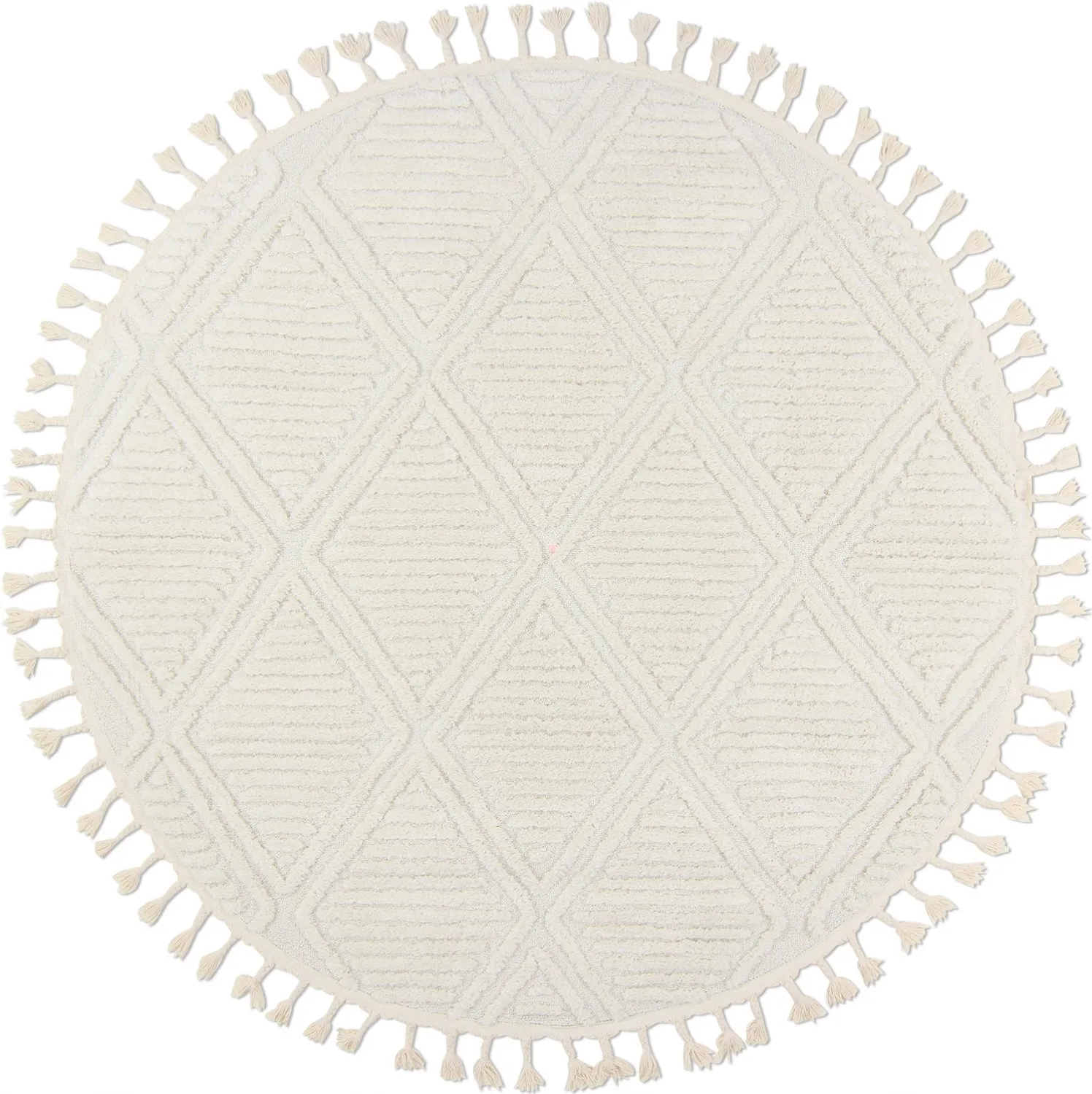 Runde tæpper - Dover (offwhite)