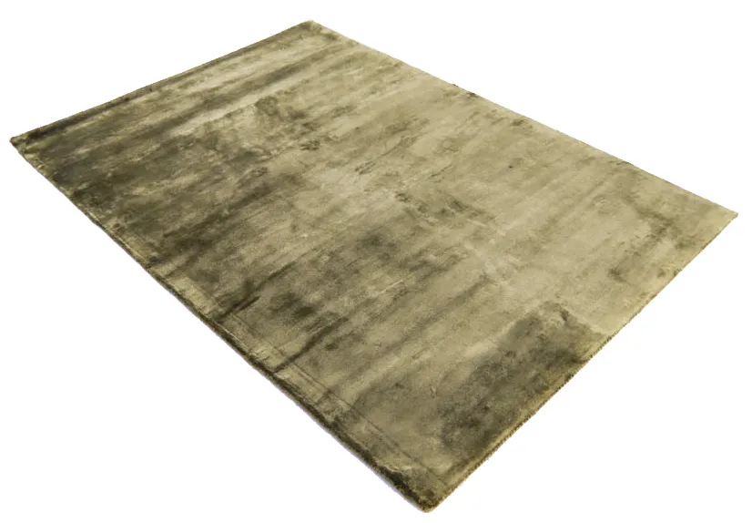 Viscose-tæppe - Jodhpur Special Luxury Edition (olivengrøn)