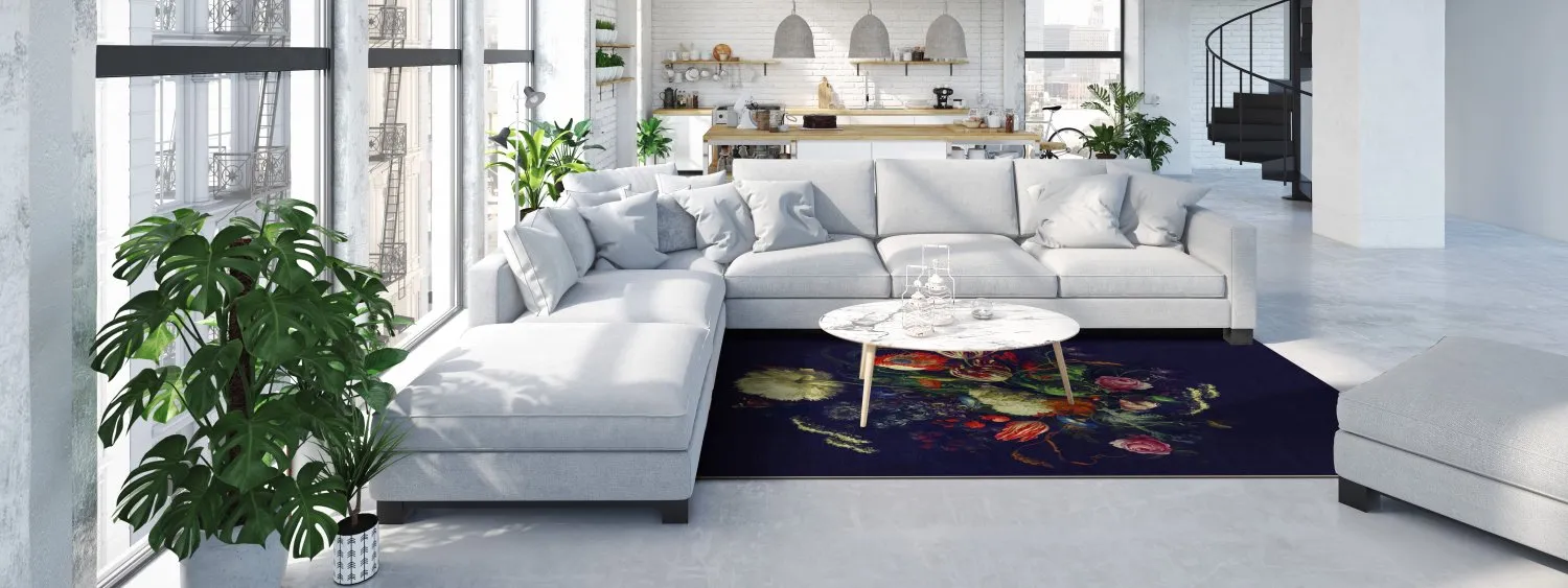 Wilton-tæppe - Rich Flowers (multi)