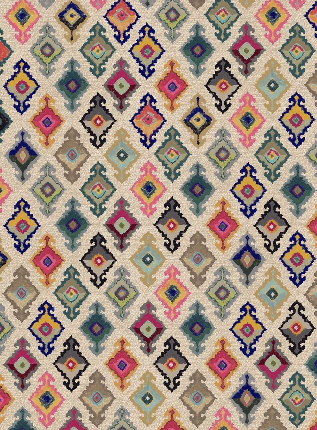 Wilton-tæppe - Isparta (multi)