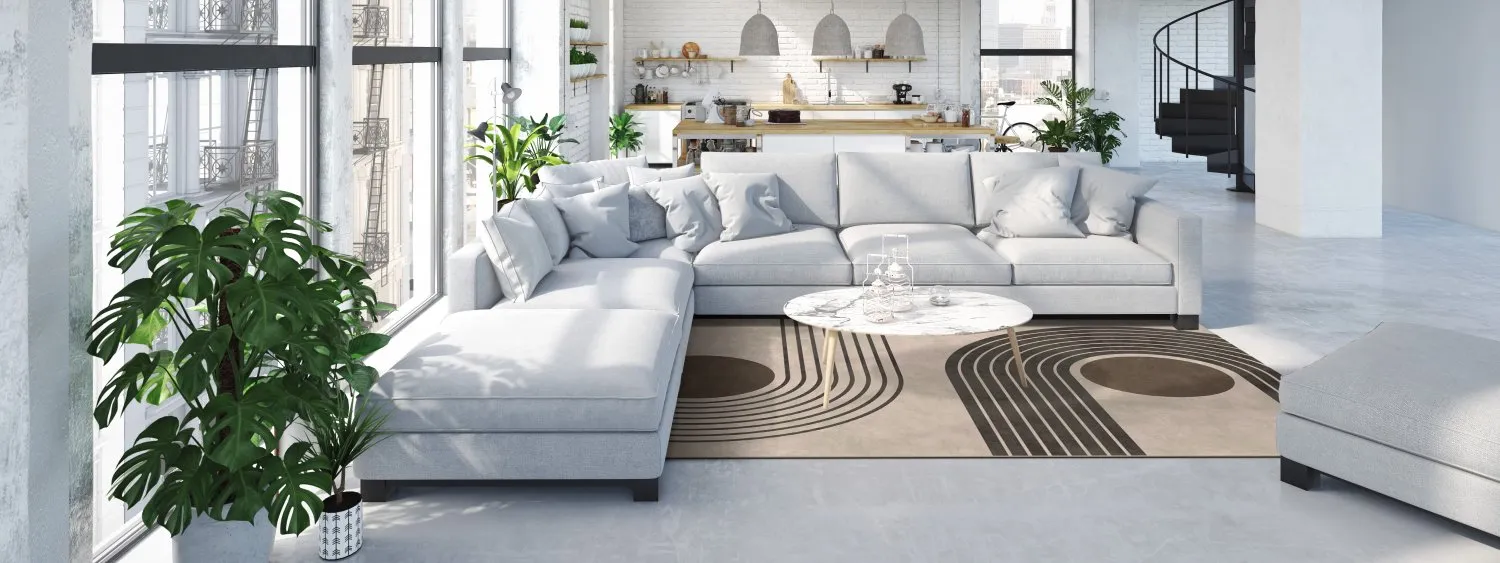 Wilton-tæppe - Moudania (brun/sort)