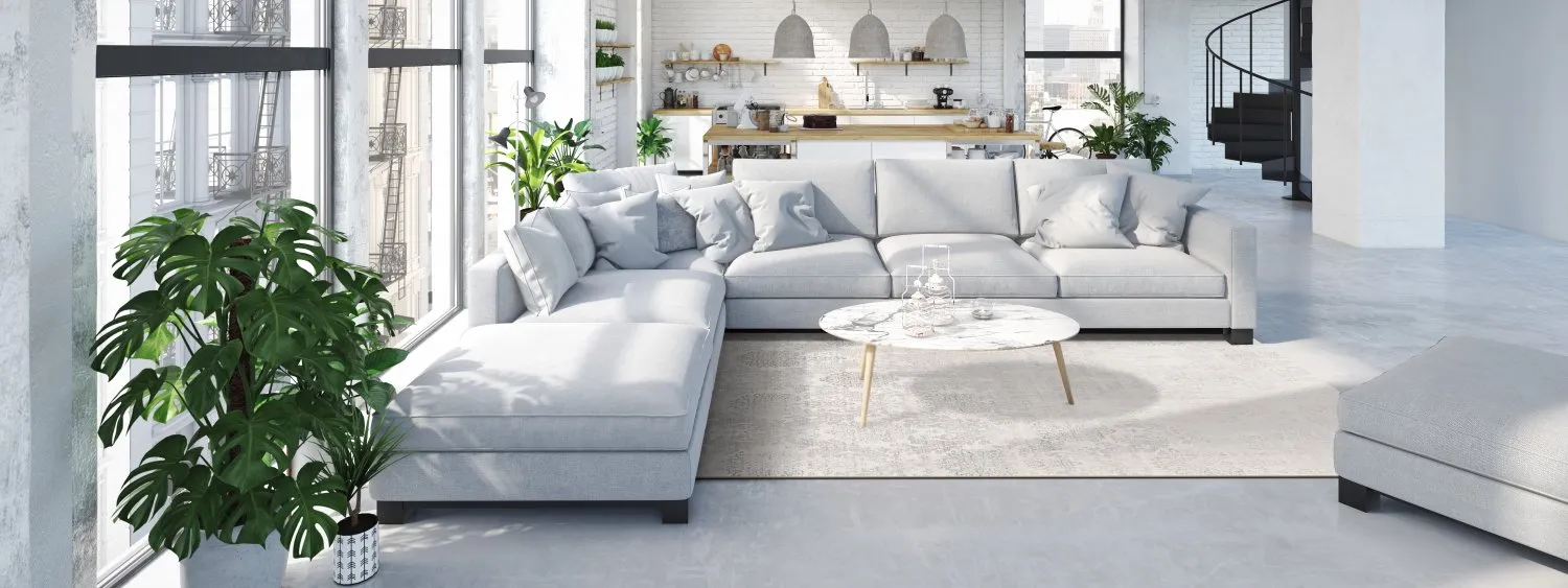 Wilton-tæppe - Abyar (grå)