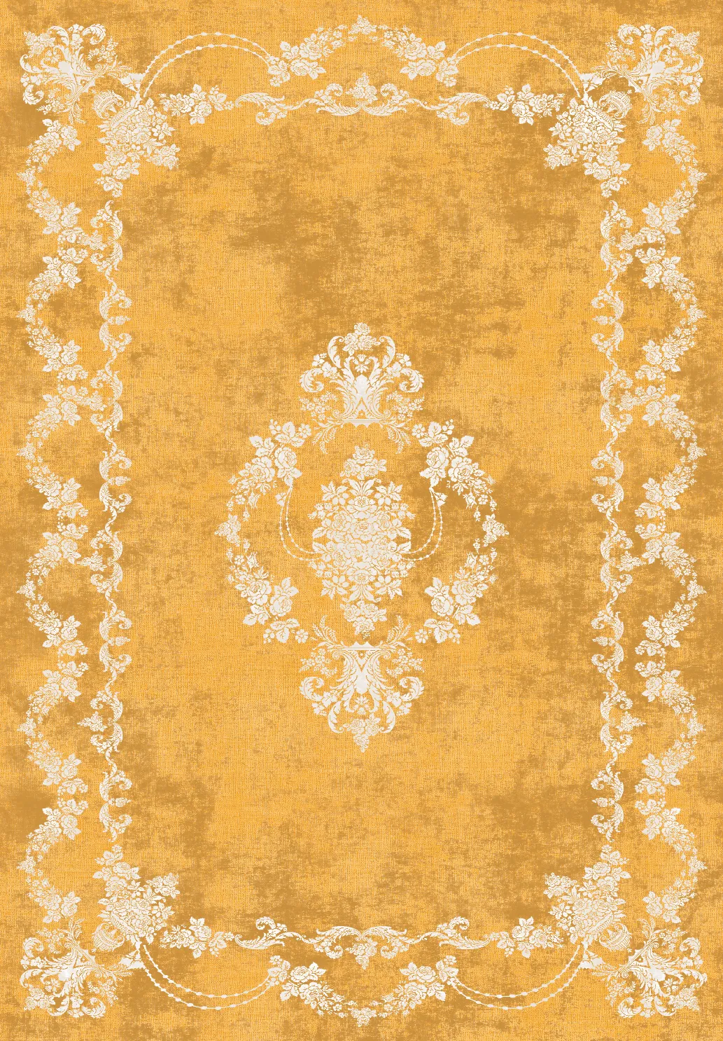 Wilton-tæppe - Taknis (ochre)