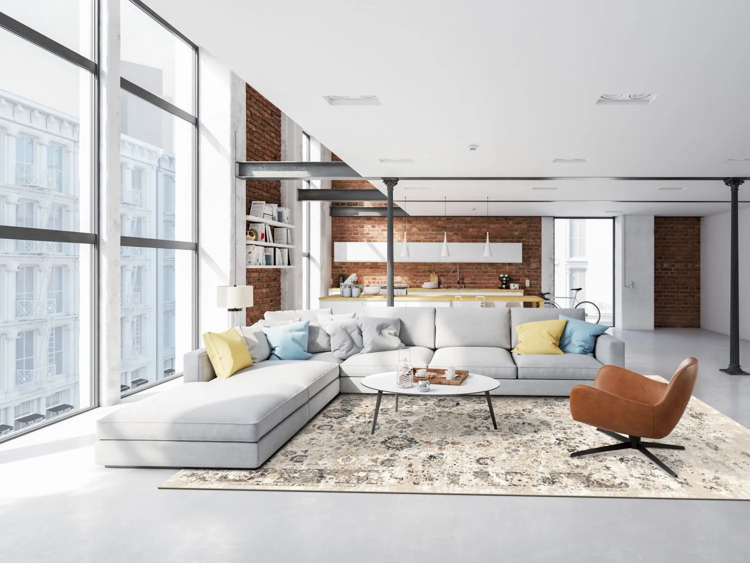 Wilton-tæppe - Toujane (grå)