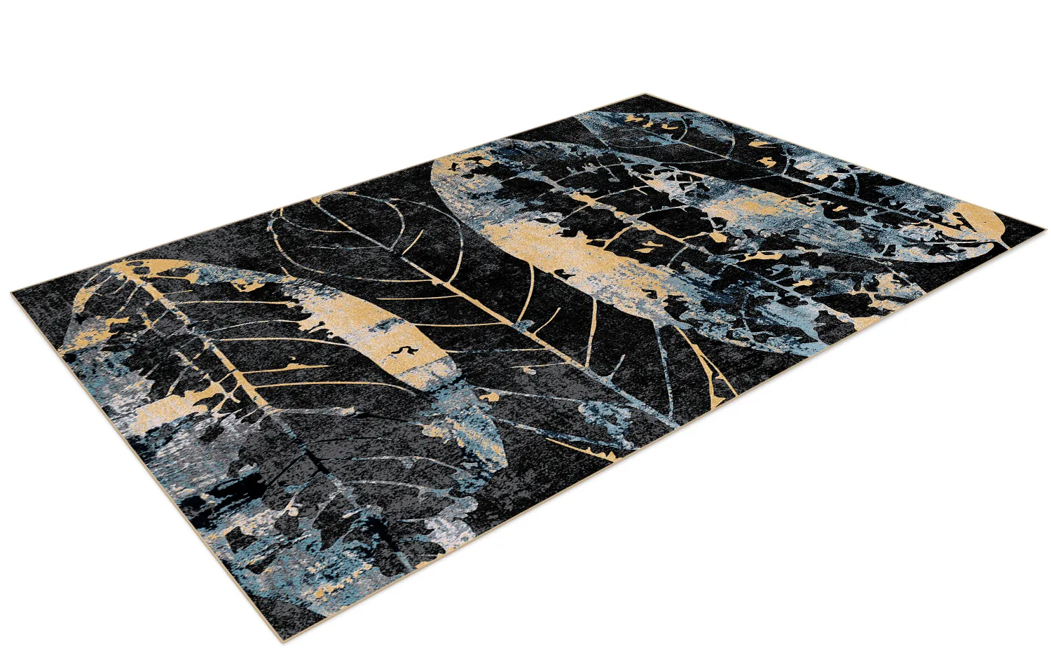 Wilton-tæppe - Nyx (sort/multi)