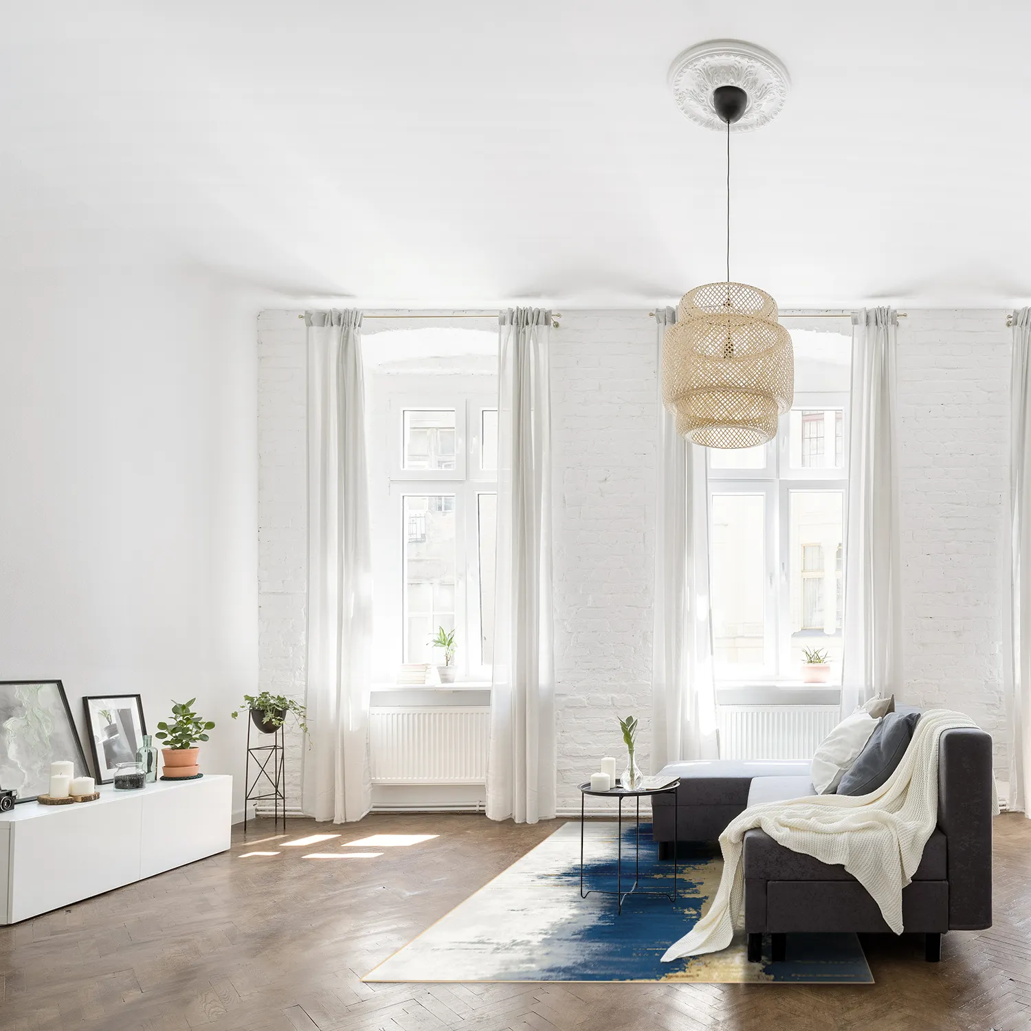 Wilton-tæppe - Sunniva (multi)