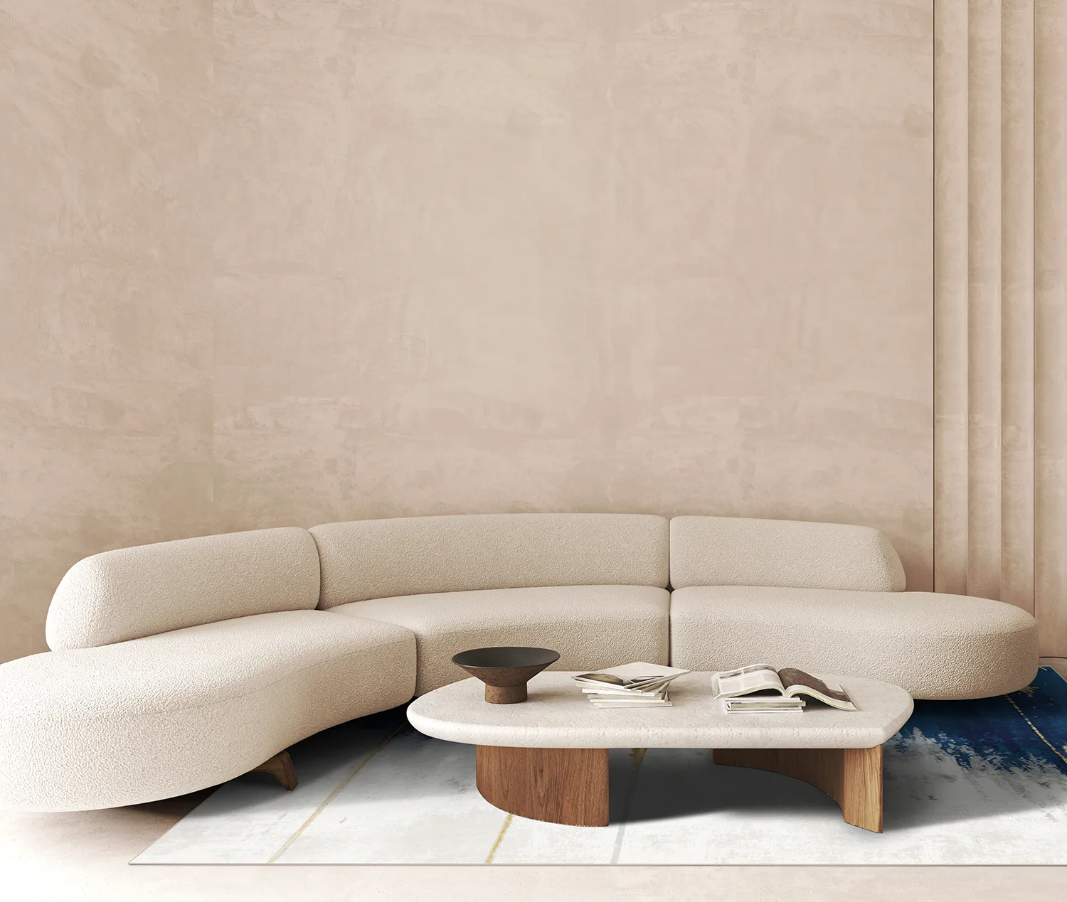 Wilton-tæppe - Sunniva (multi)