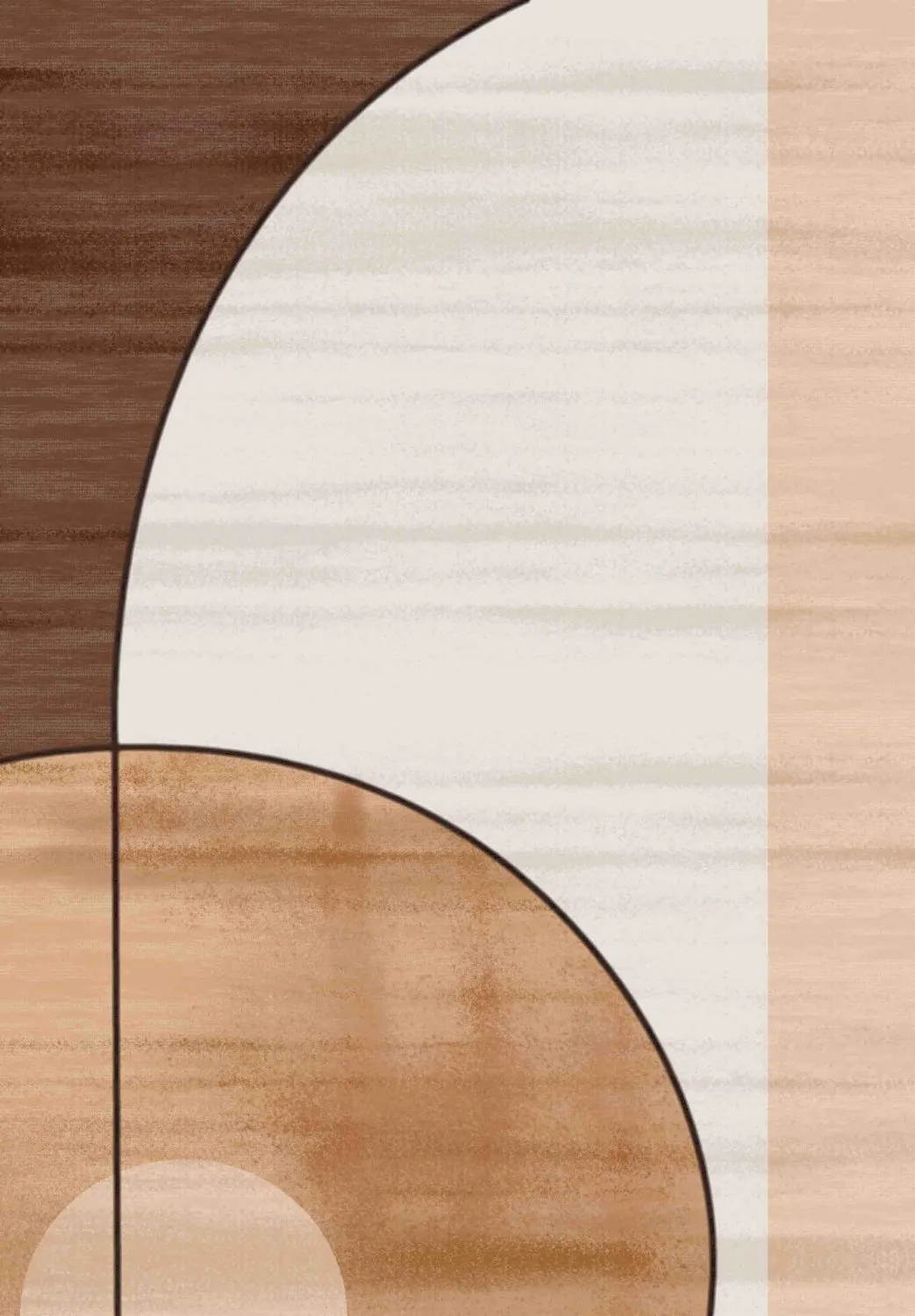 Wilton-tæppe - Eleanora (beige/multi)