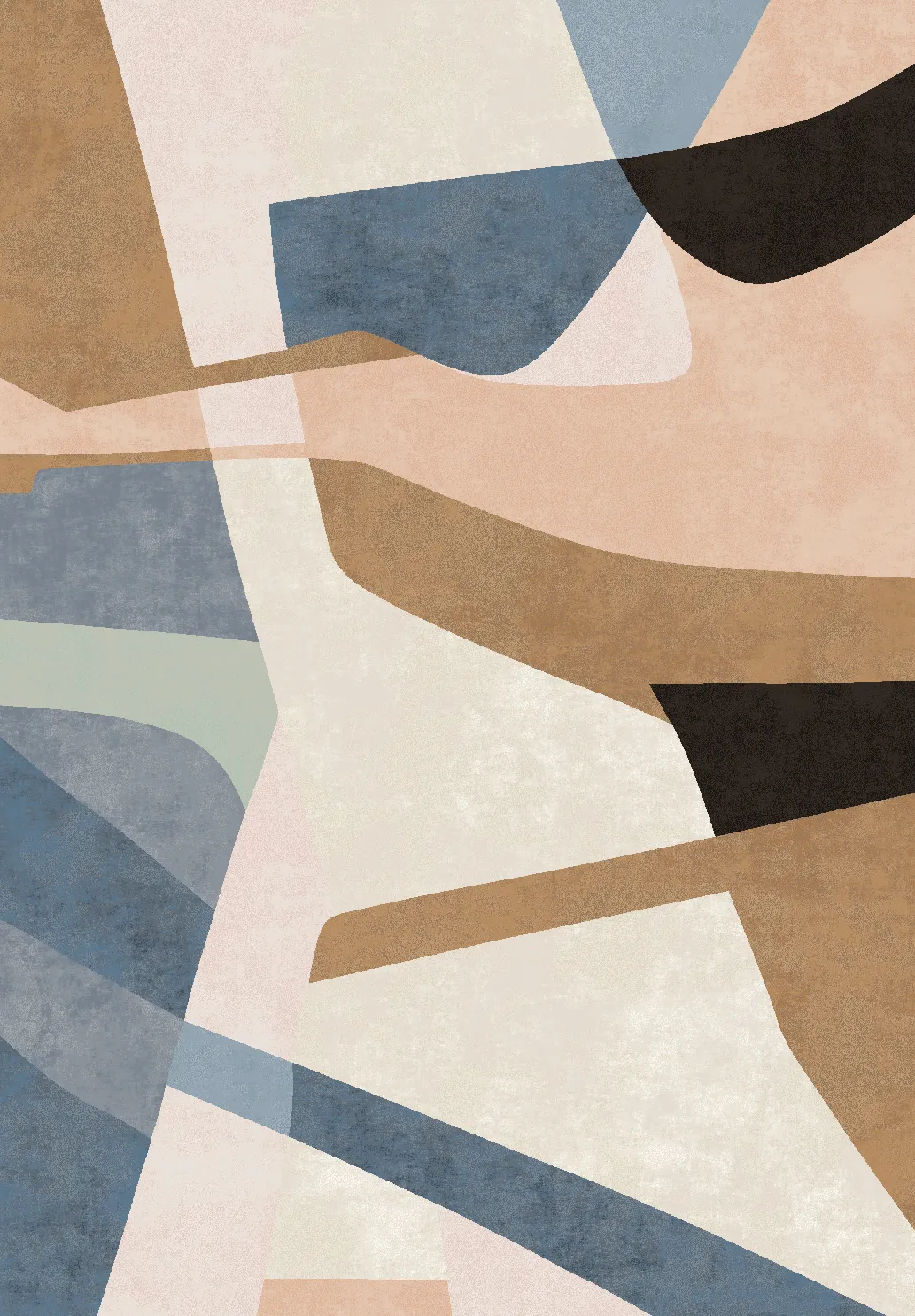 Wilton-tæppe - Jean (beige/multi)