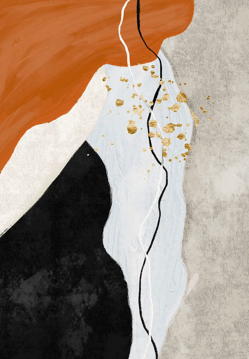 Wilton-tæppe - Verity (orange/multi)