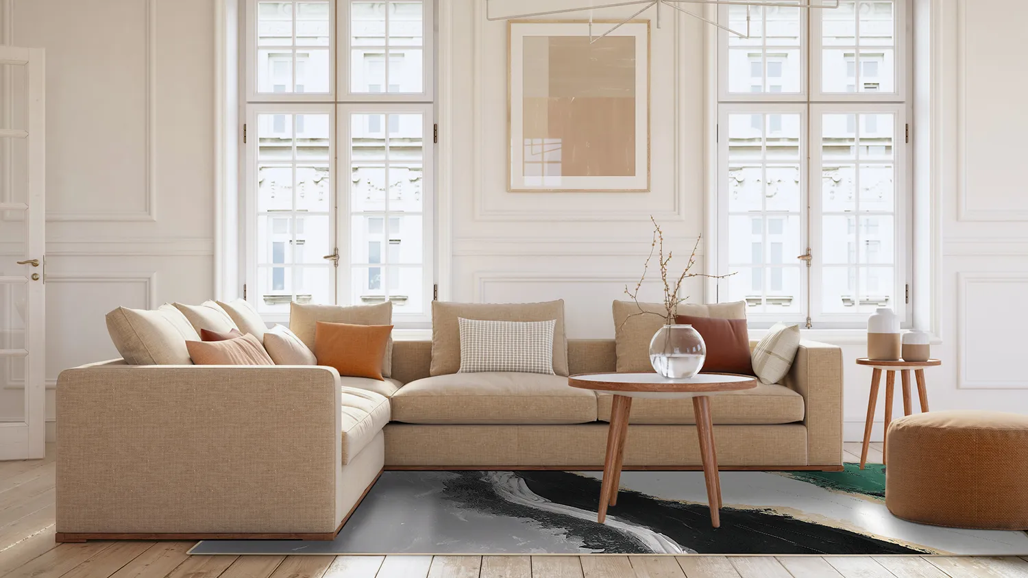 Wilton-tæppe - Arden (multi)