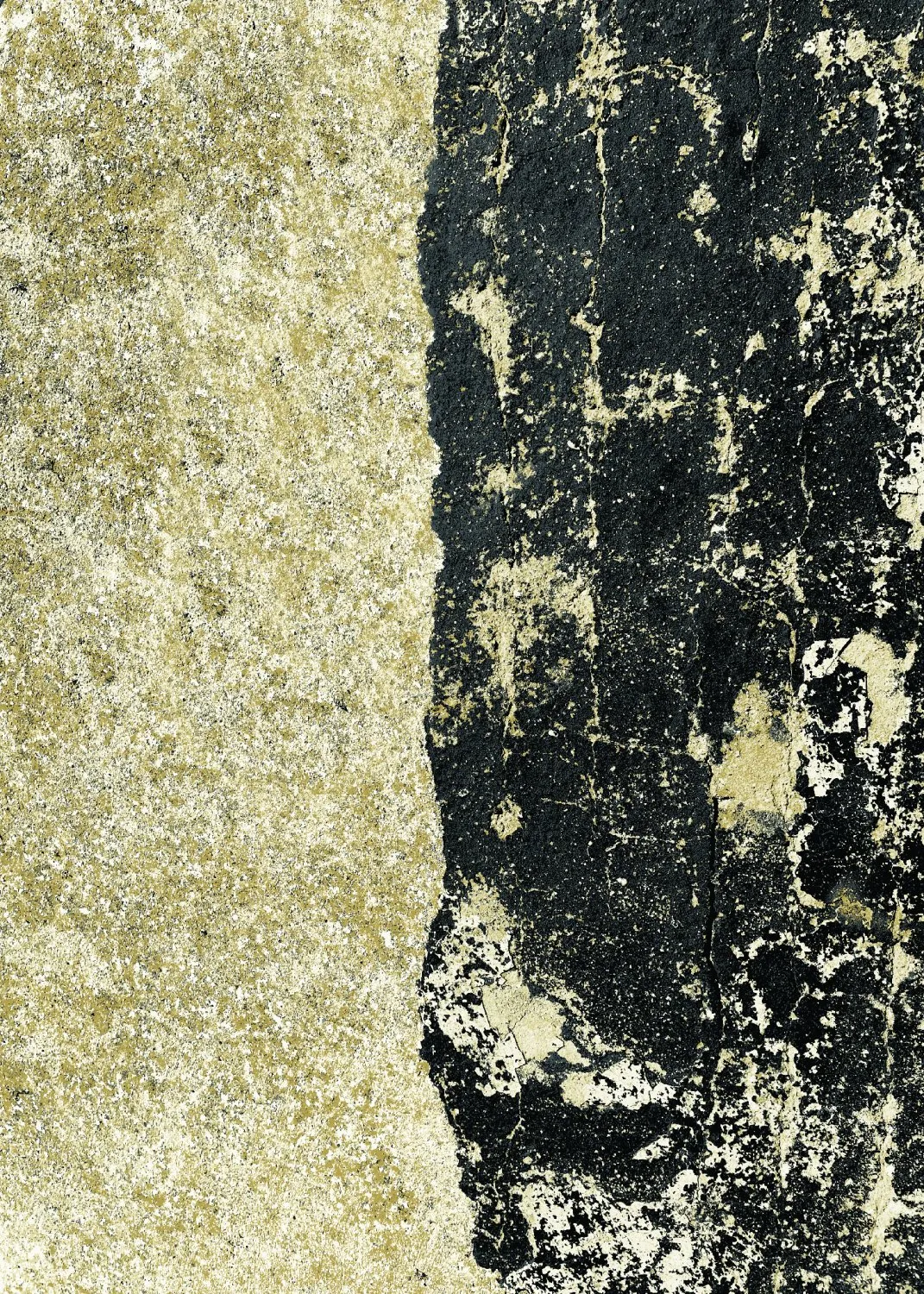 Wilton-tæppe - Cyra (sort/guld)