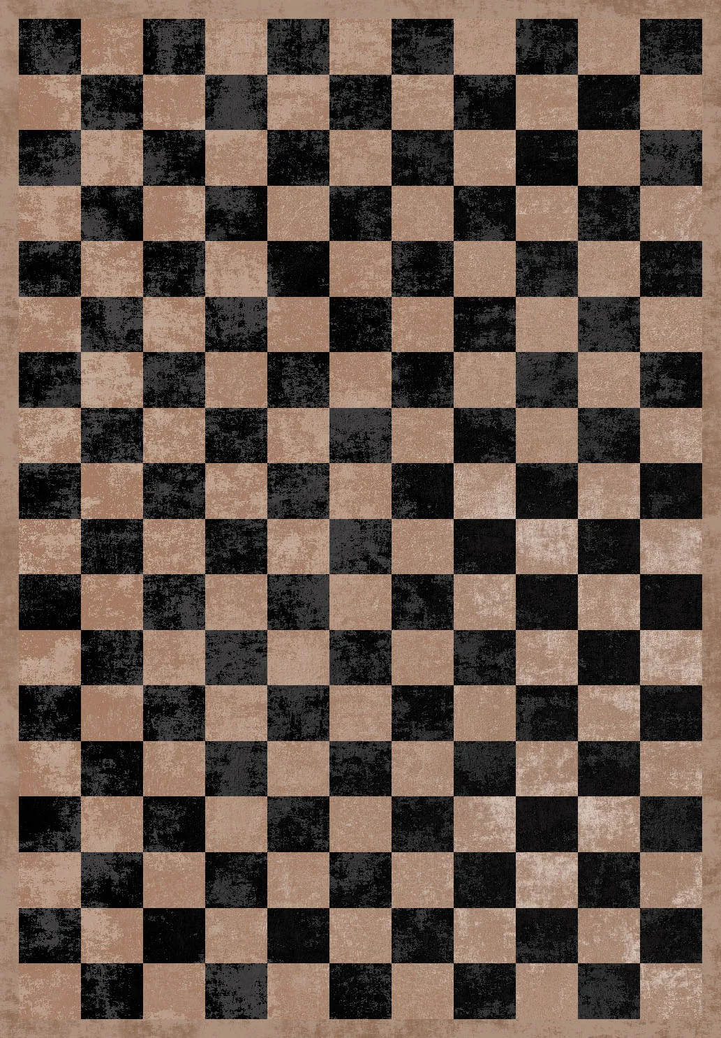 Wilton-tæppe - Nevada (sort/brun)