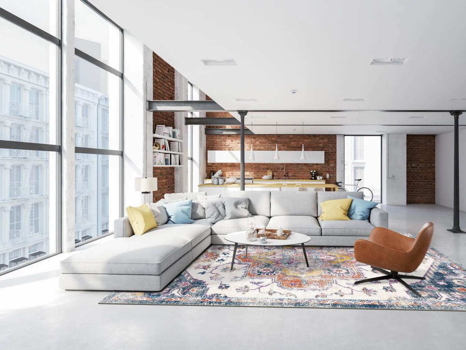 Wilton-tæppe - Lamta (multi)