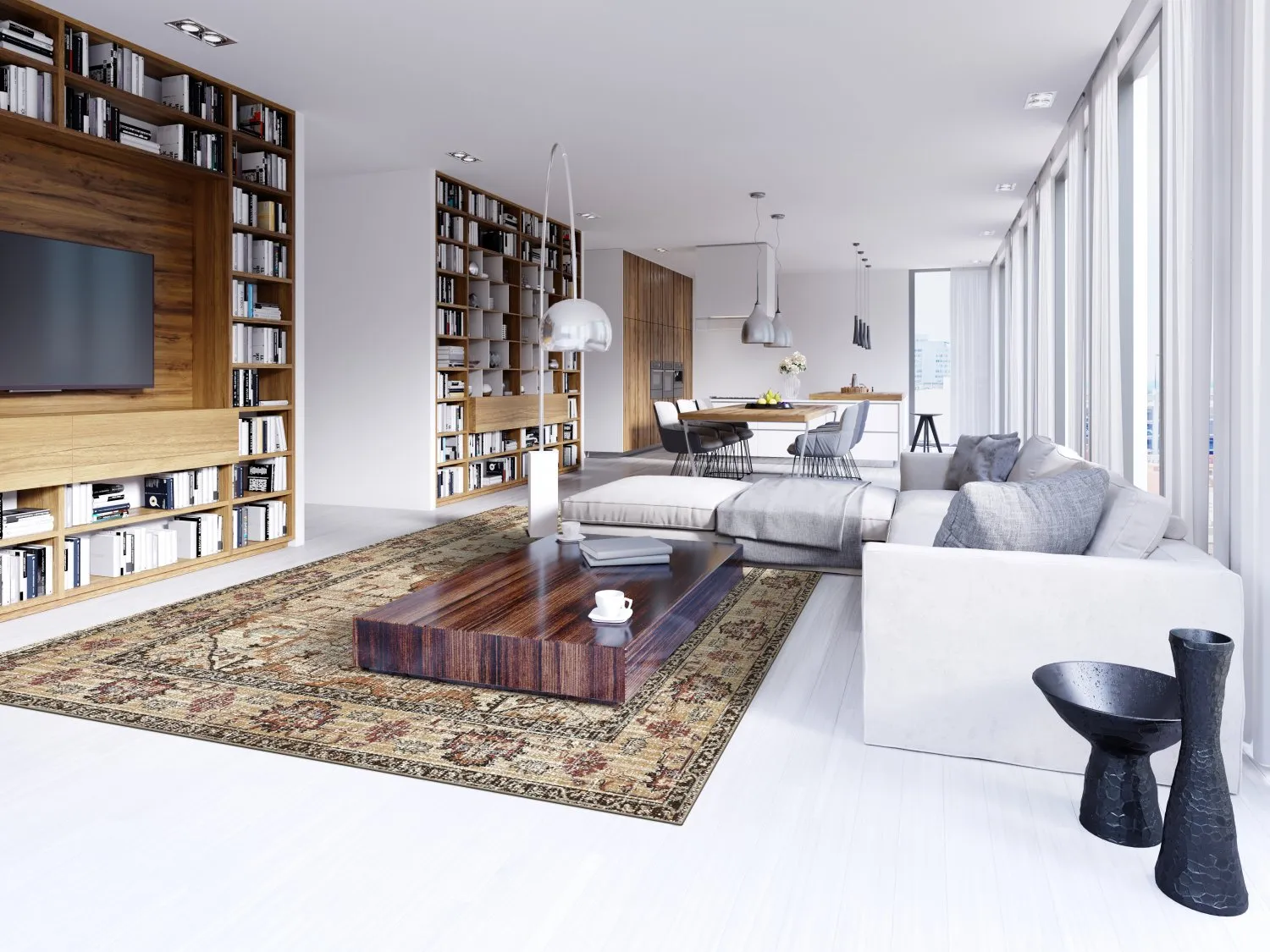 Wilton-tæppe - Siliana (beige)