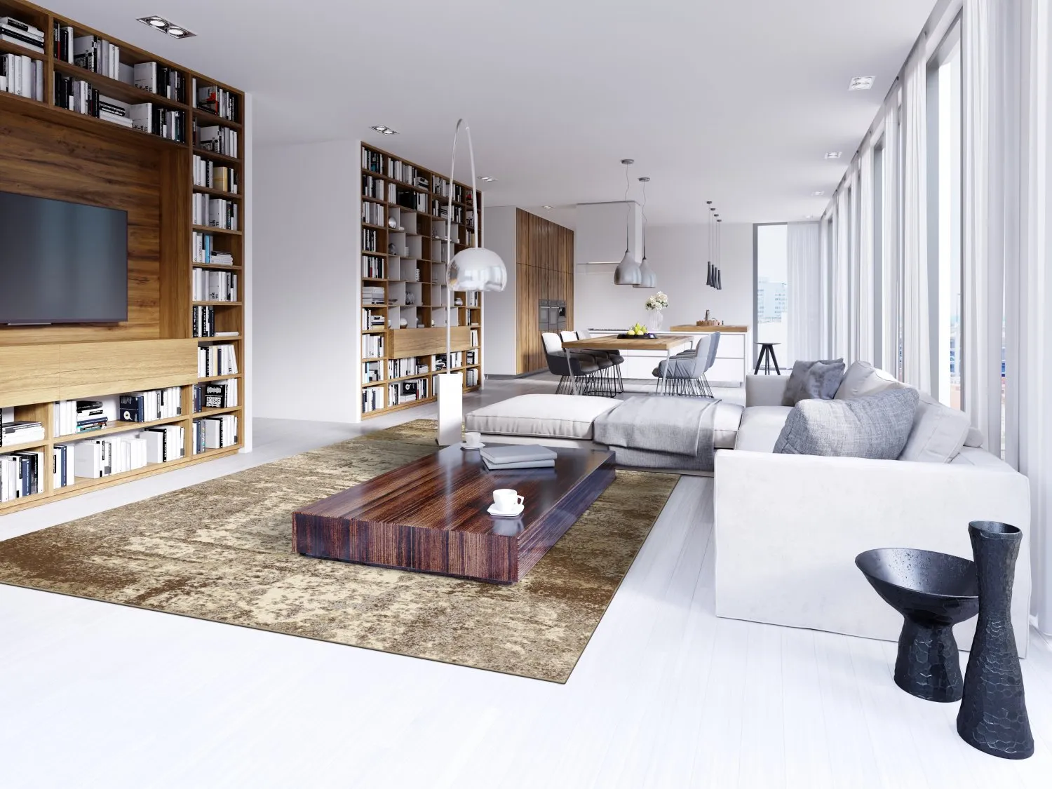 Wilton-tæppe - Kebira (beige)