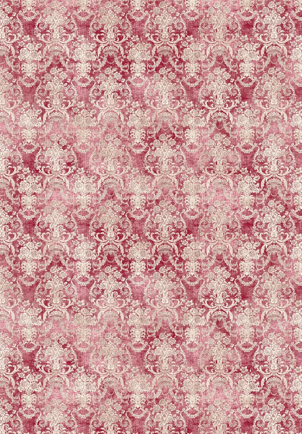 Wilton-tæppe - Edirne (lyserød)