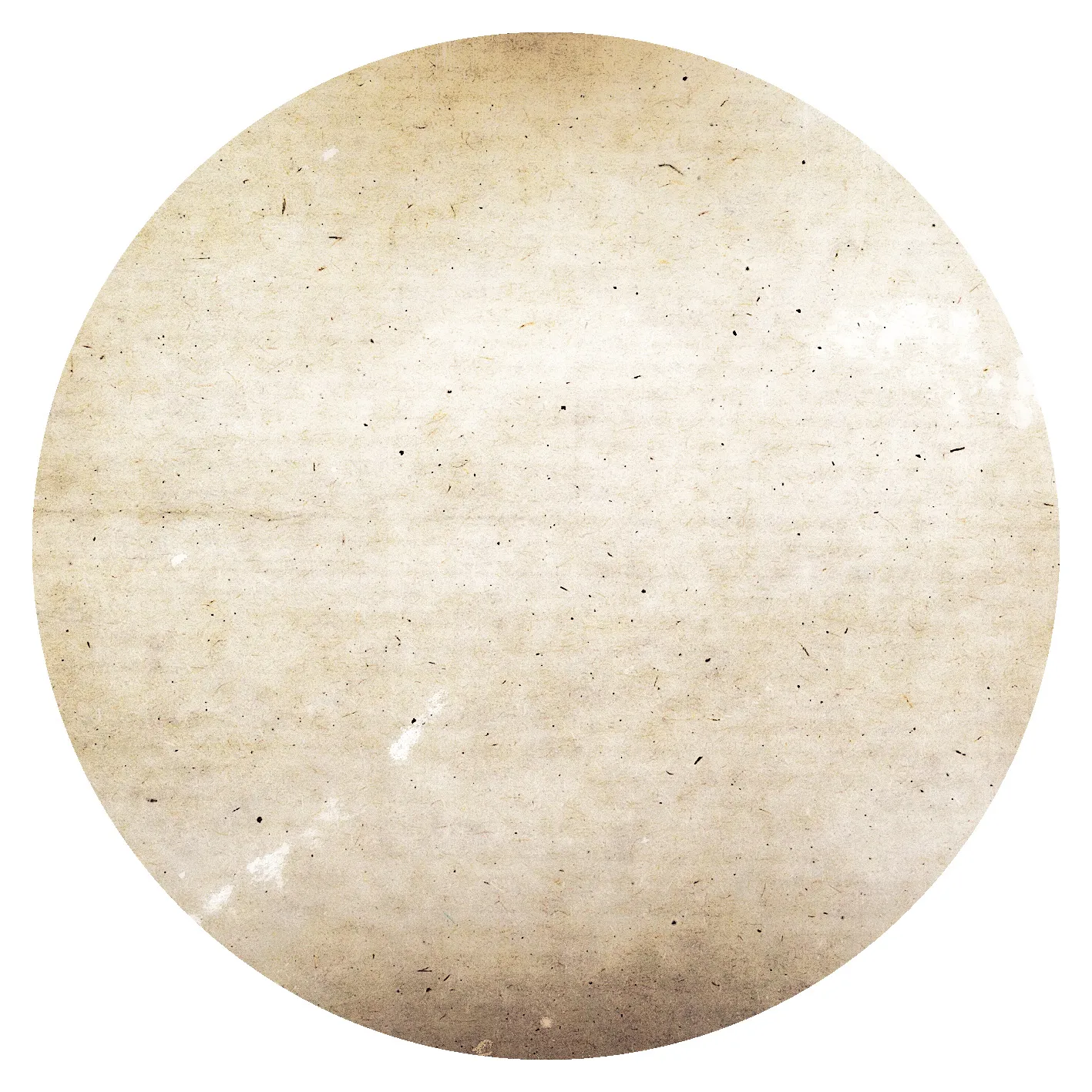 Rundt tæppe - Vezzani (beige)