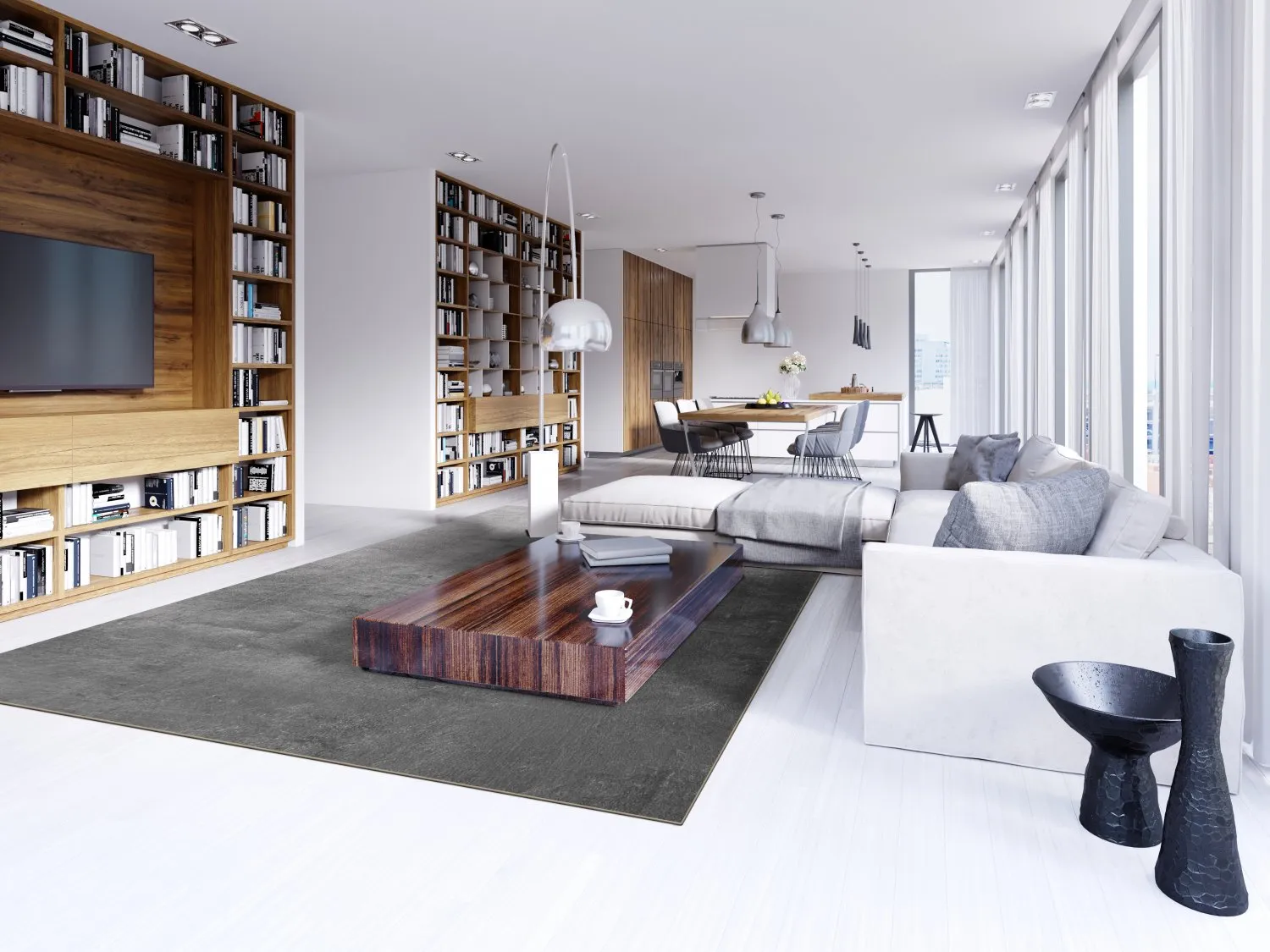 Wilton-tæppe - Artena (grå)