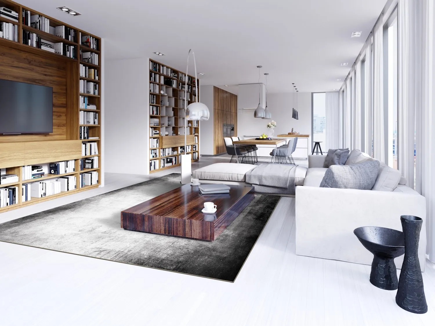 Wilton-tæppe - Rosia (grå)