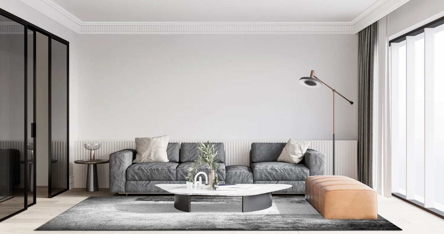 Wilton-tæppe - Esperia (grå)