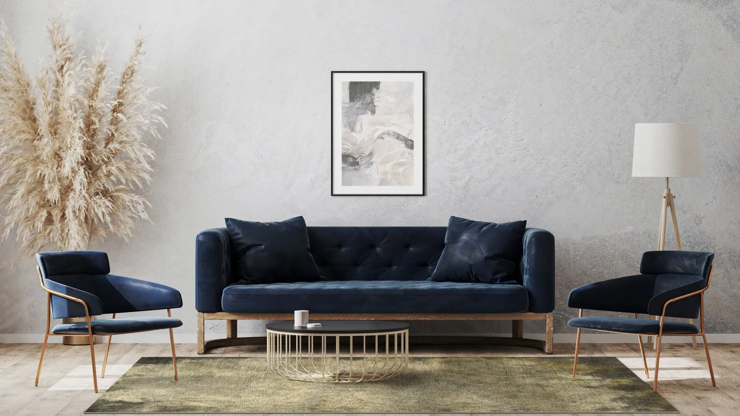 Wilton-tæppe - Taberno (grå/beige)