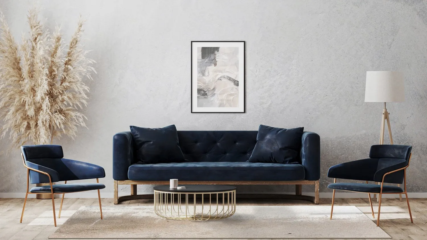 Wilton-tæppe - Bornos (grå/beige)