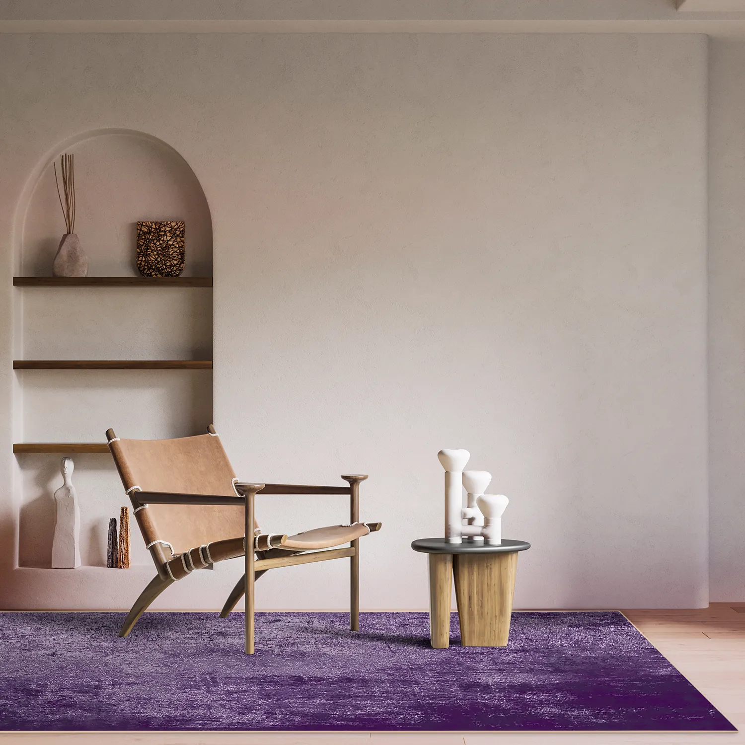 Wilton-tæppe - Lynton (lilla)