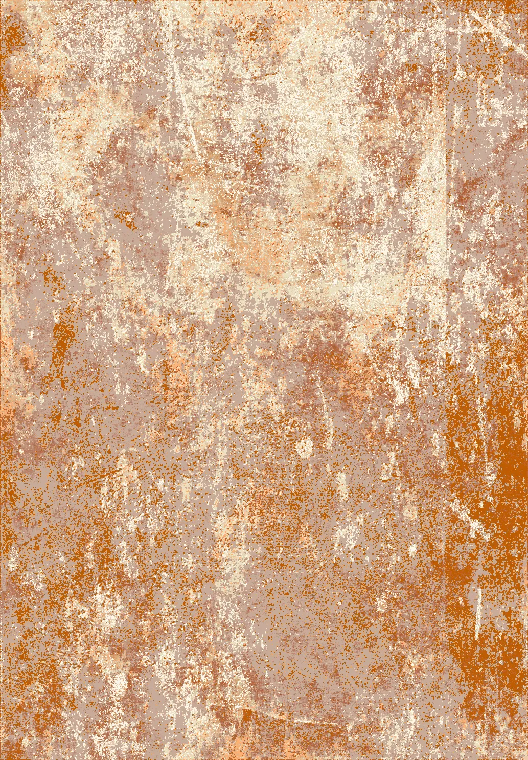 Wilton-tæppe - Pavoa (orange)