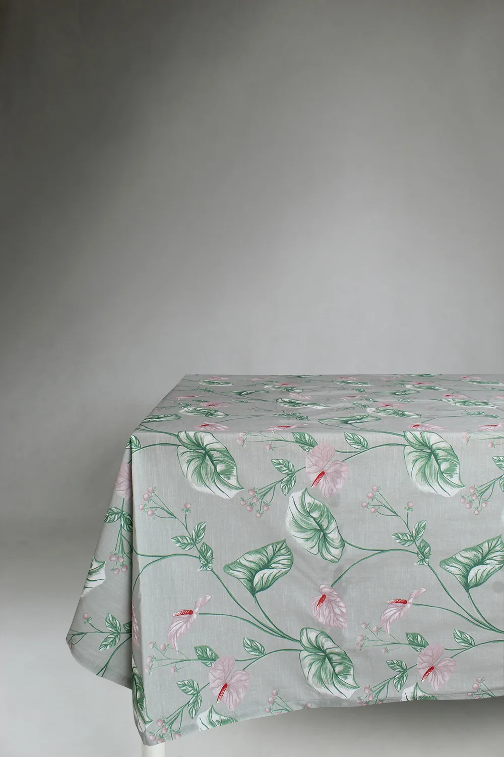 Bomuldsdug - Adella (grøn/lilla)