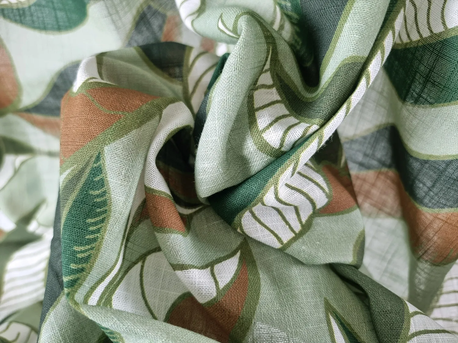 Bomuldsdug - Amalie (grøn)