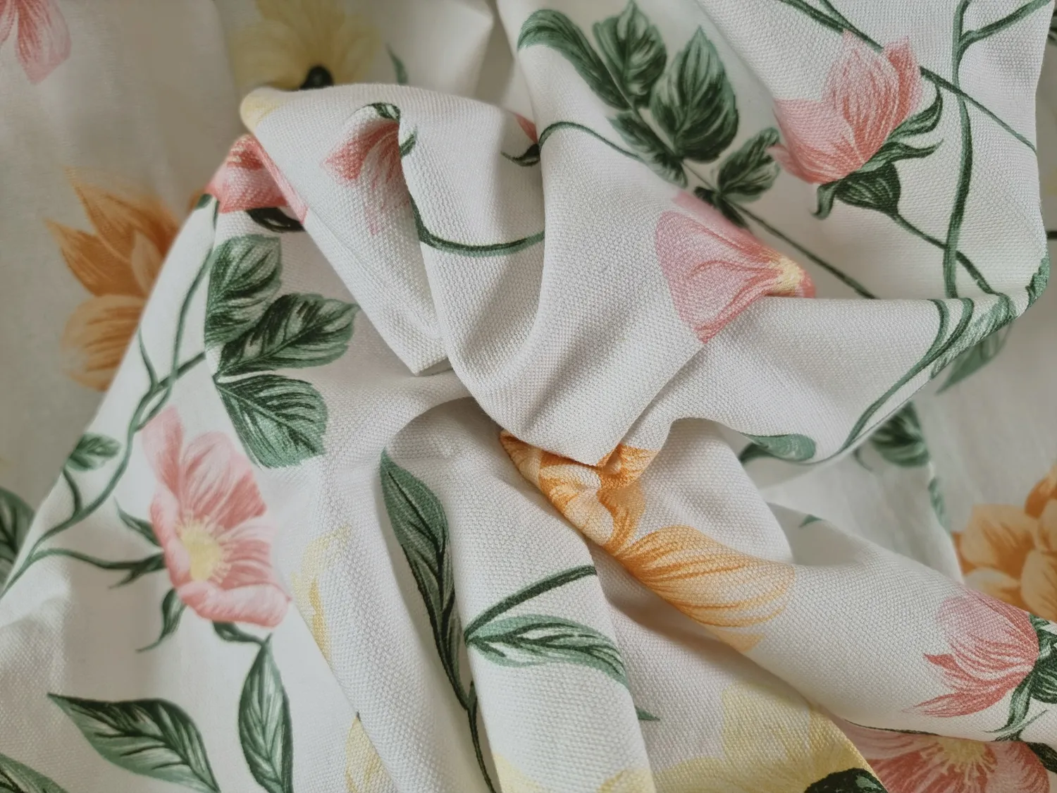 Bomuldsdug - Dahlia (orange)