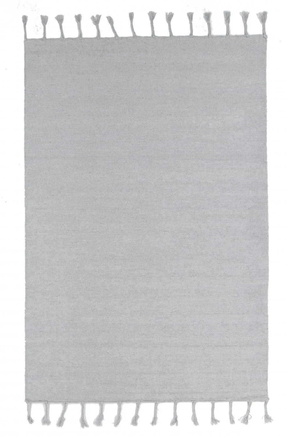 Uldtæppe - Malana (grå)