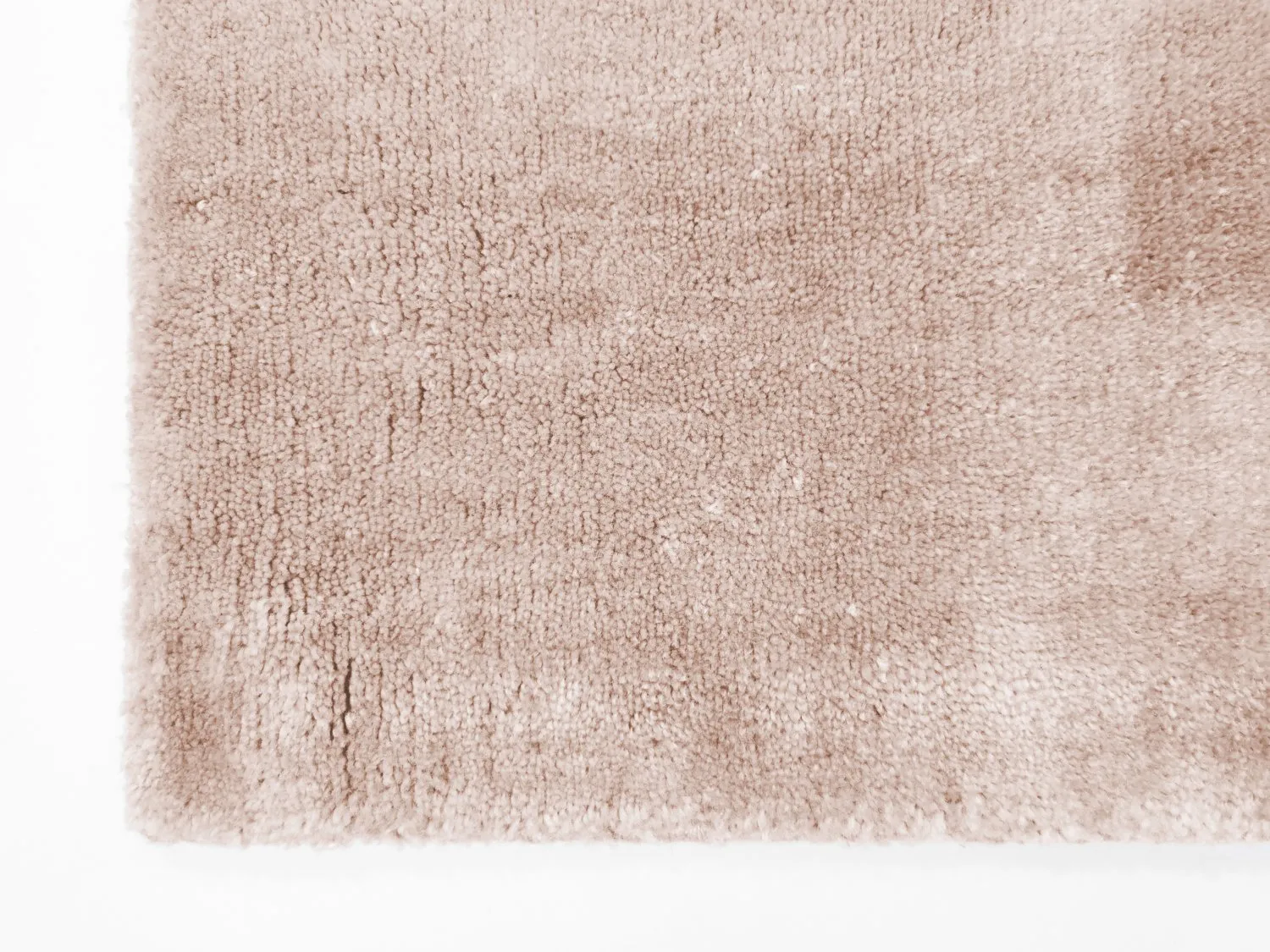 Recycled PET with viscose look (lysebrun)