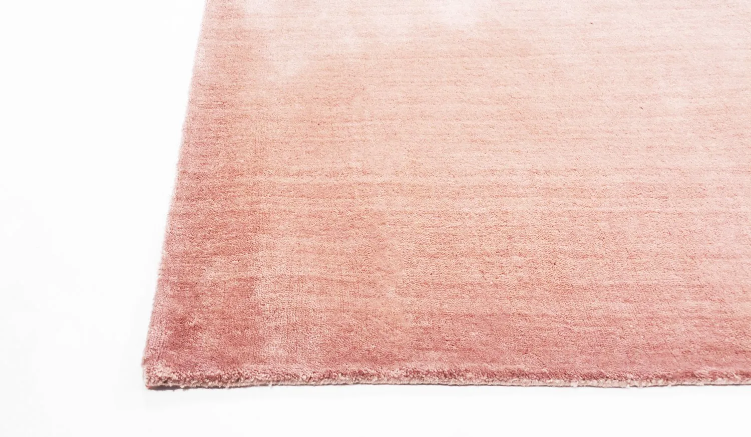 Recycled PET with viscose look (lyserød)