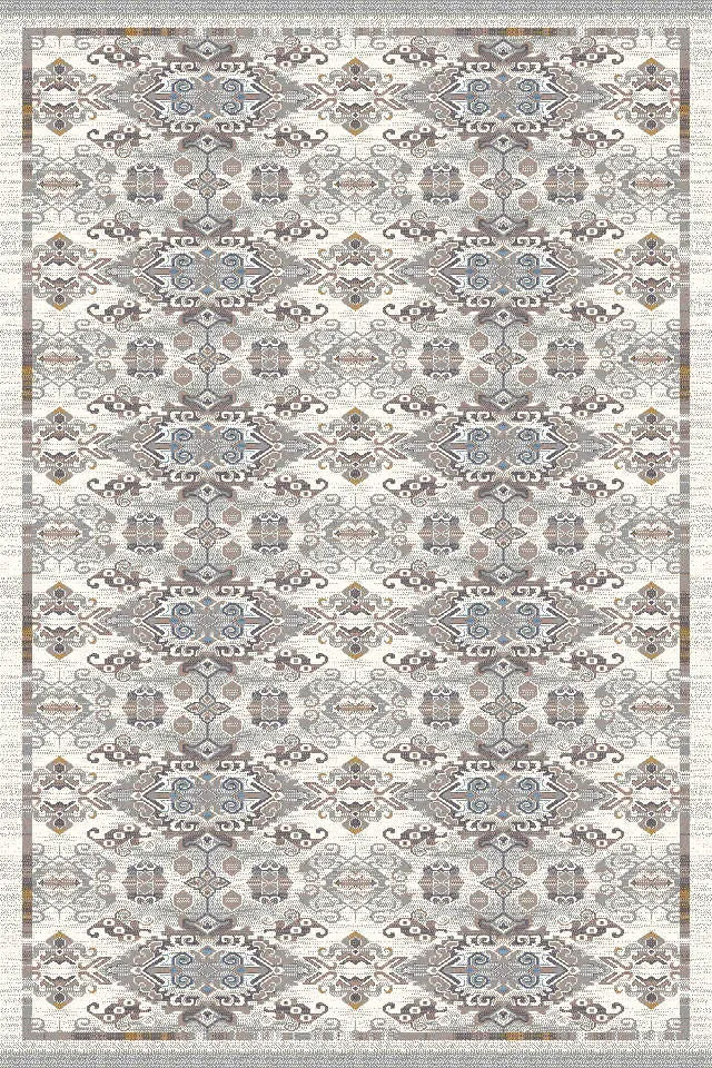 Wilton-tæppe - Efez (hvid)