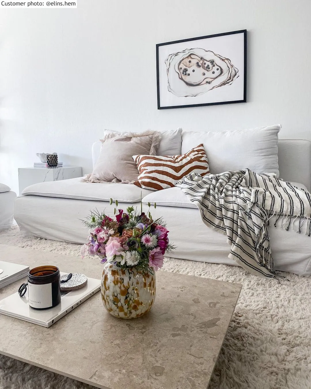 Ryatæpper - Kanvas (beige)