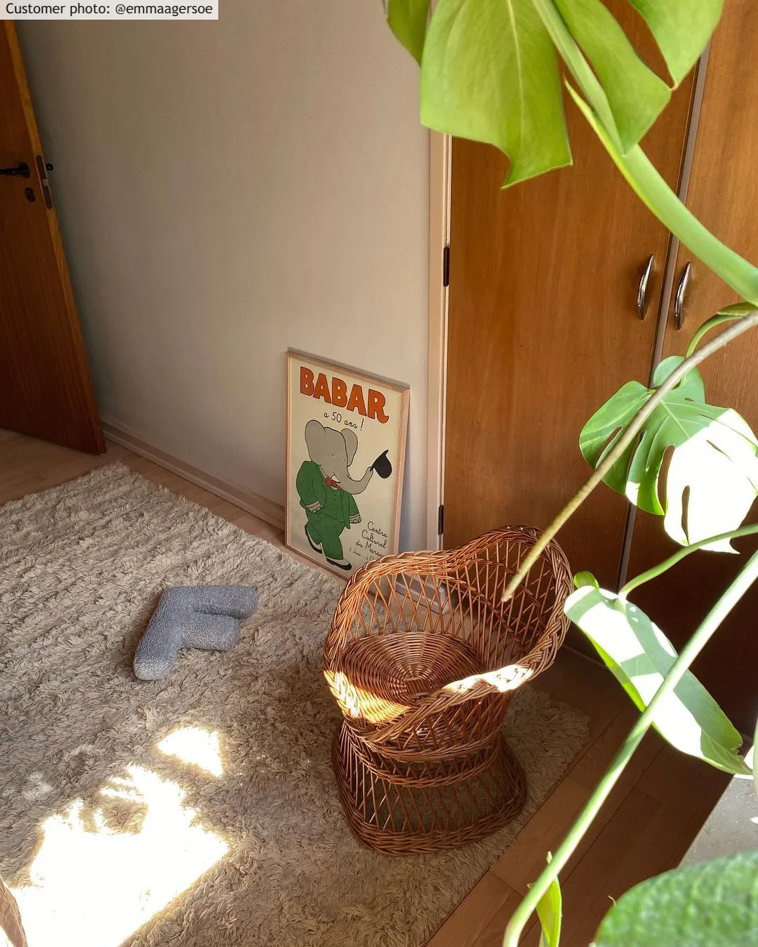 Uldtæppe - Aliste Wool Shaggy (alabaster gleam)