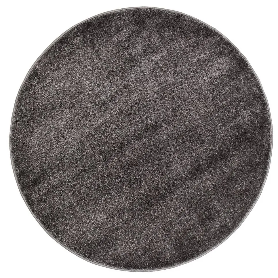 Rund tæppe - Sunayama (antracit)