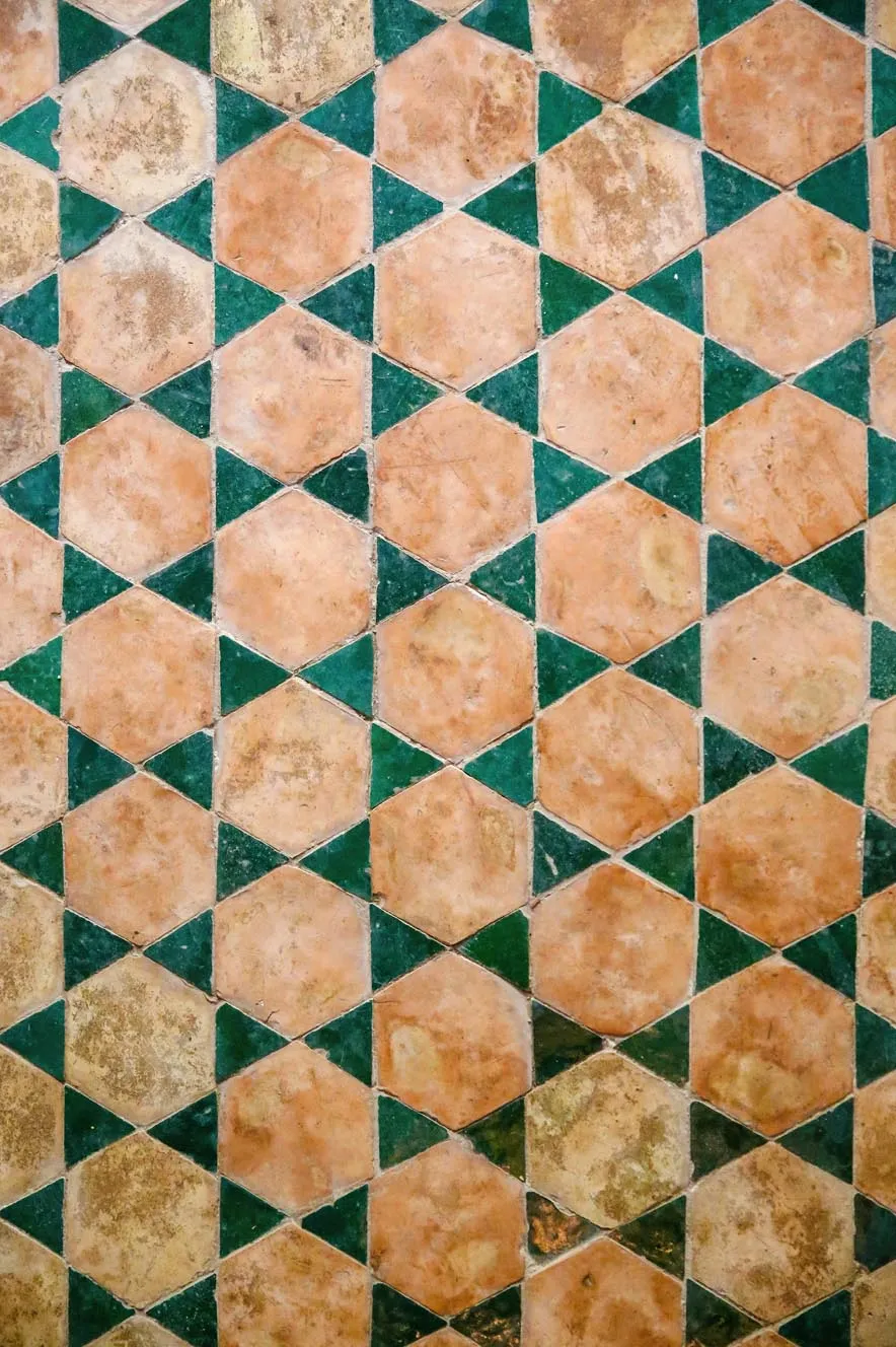 Wilton-tæppe - Calvi (beige/grøn)