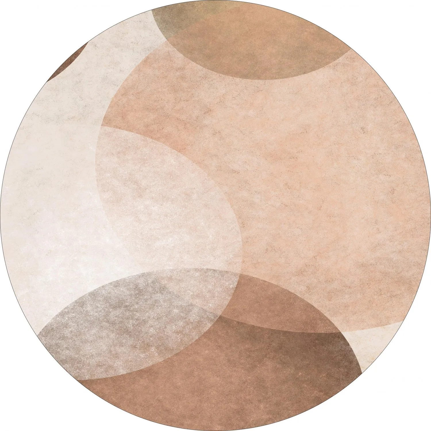 Rundt tæppe - Craon (multi)