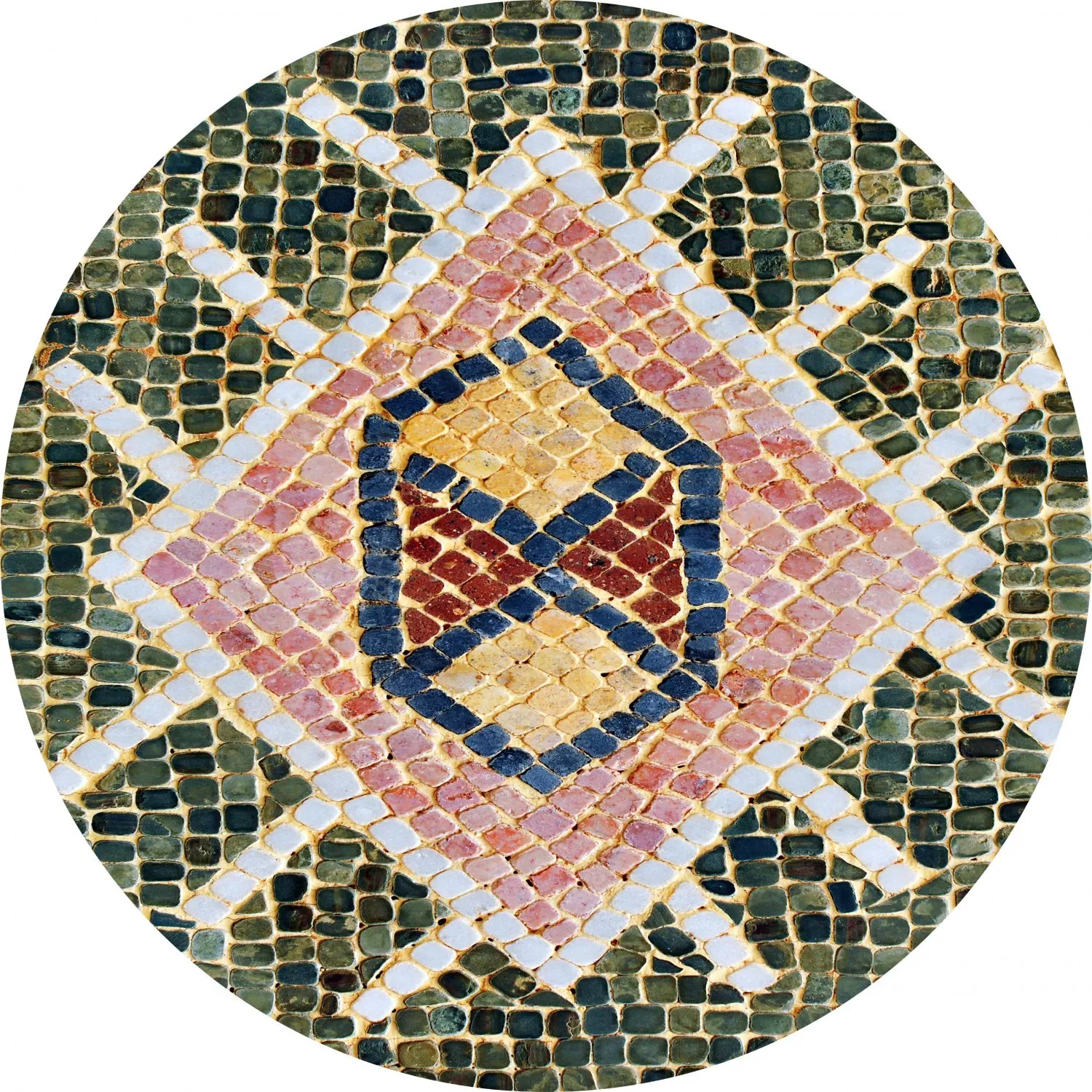 Rundt tæppe - Laconi (multi)