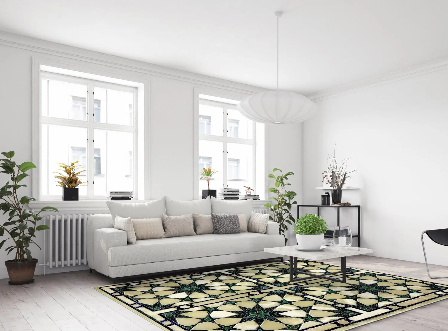 Wilton-tæppe - Pino (multi)